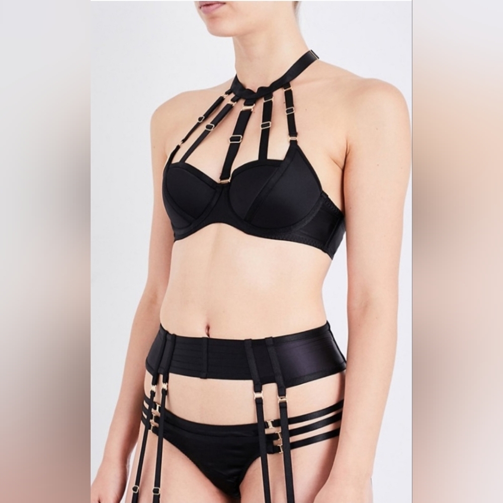 Bordelle Art Deco Padded Bra M